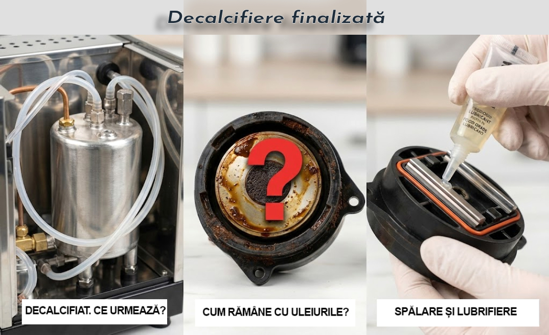 Finished descaling? Lubrication is your next essential step