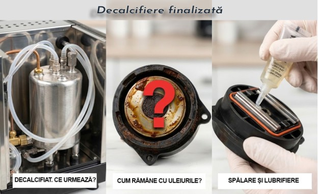 Почистили от накипи? Время смазать заварочный блок