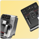 Machines on coffee beans