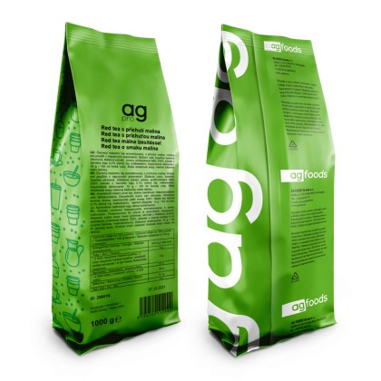 AG FOODS Raspberry – Instant Raspberry Tea for Vending Machines 1 kg