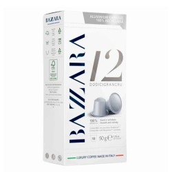 Bazzara Dodicigrancru Netedă și Catifelată 50 g Nespresso 10 Capsule