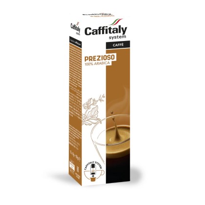 Caffitaly Prezioso Coffee Capsules 100% Arabica Delicate 10 x 8 g
