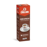 Cagliari Crem Espresso Интенсивный и Стойкий Вкус 10 капсул