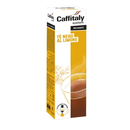 Caffitaly Te Nero al Limone Черный Чай с Лимоном 10 капсул x 11 г
