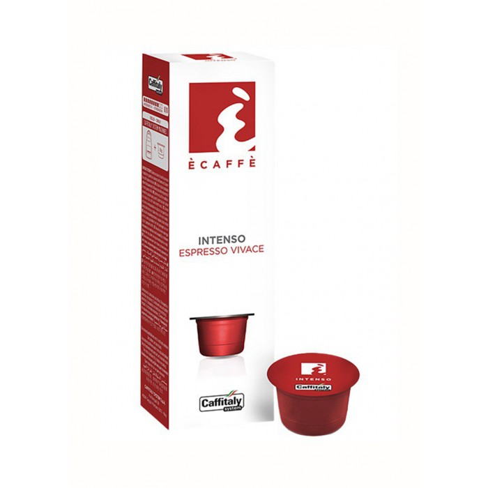 ECAFFE Intenso Espresso Vivace 80 g Caffitaly 10 Capsules