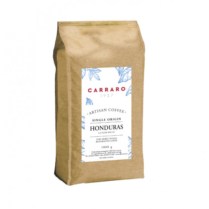 Carraro Honduras La Flor SHG EP 100% Arabica Coffee Beans 1kg Carraro Honduras La Flor SHG EP 100% Arabica Coffee Beans 1kg