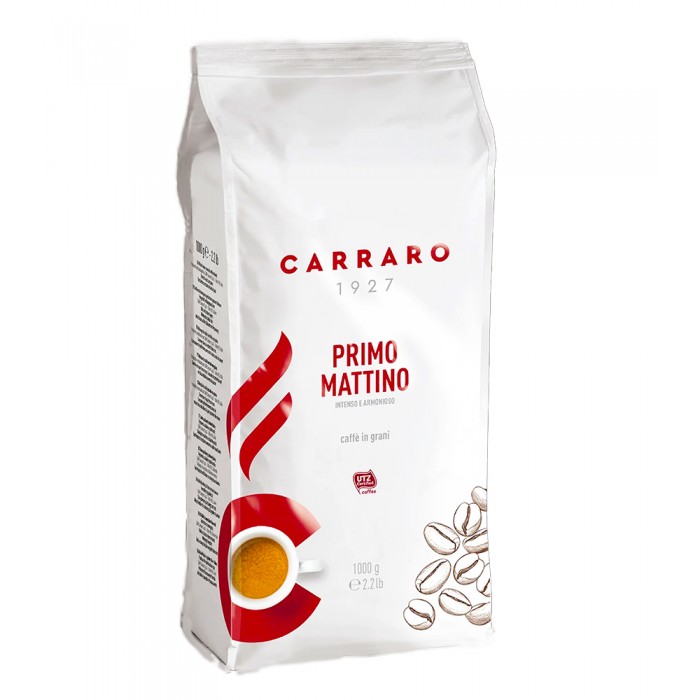 Carraro Primo Mattino Early Morning 1000 g Coffee Beans
