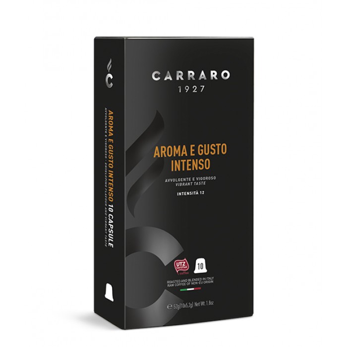 Carraro Aroma E Gusto Intenso 52 г (совместимые Nespresso)