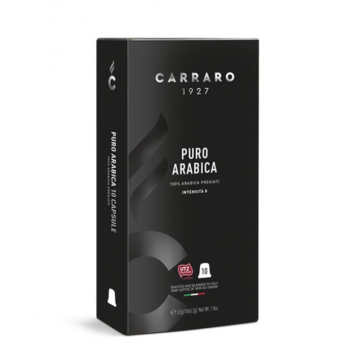 Carraro Puro Arabica 52 г (совместимые Nespresso)