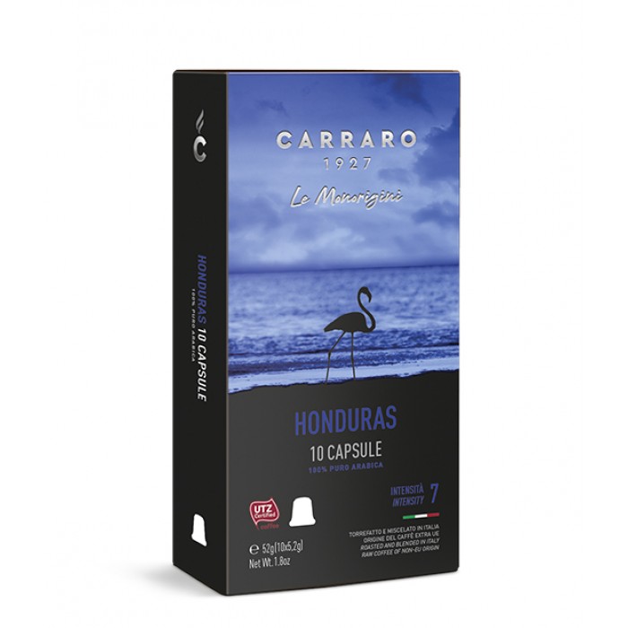 Carraro Honduras 100 % Arabica 52 g (compatibil Nespresso)