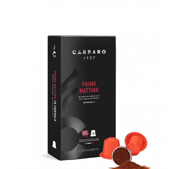 Carraro Primo Mattino Early Morning 52 g Nespresso 10 Capsules