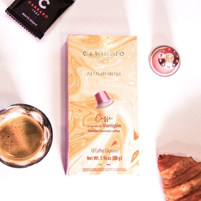 Carraro Vaniglia Cafea cu Aromă de Vanilie 10 Capsule Nespresso Carraro Vaniglia Cafea cu Aromă de Vanilie 10 Capsule Nespresso