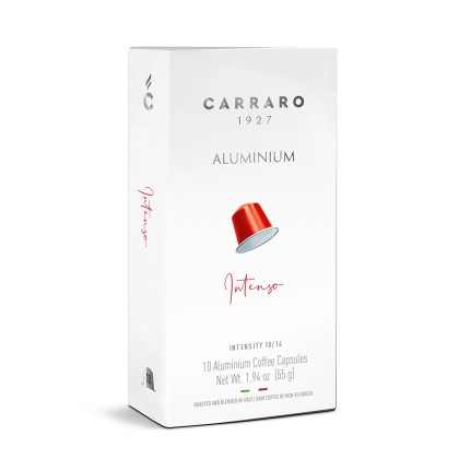 Carraro 1927 Intenso 55 g Nespresso 10 Capsule Aluminiu