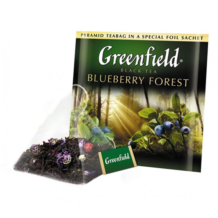 Greenfield Blueberry Forest Afine și Hibiscus 20 x 2 g