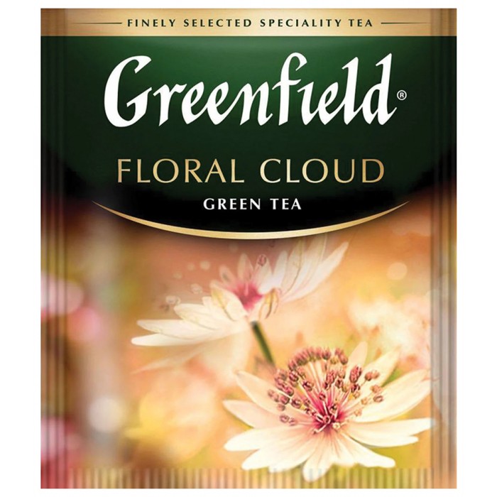 Greenfield Floral Cloud Комплекс Чая Улун Фруктов и Цветов 25 x 1,5 г