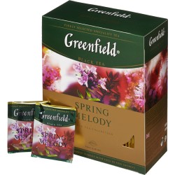 Greenfield Spring Melody Чай С Фруктовыми Нотками 100 x 2 г Мягкая Упаковка