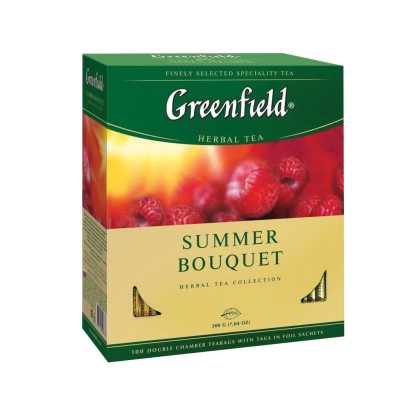 Greenfield Summer Bouquet Floral Tea Bags 100 x 2 g