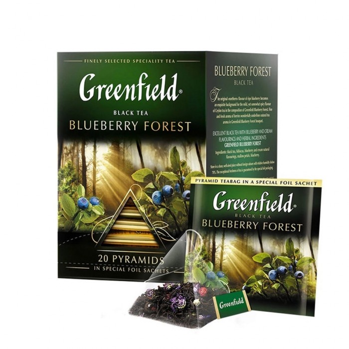 Greenfield Blueberry Forest Blueberries and Hibiscus 20 x 2 g