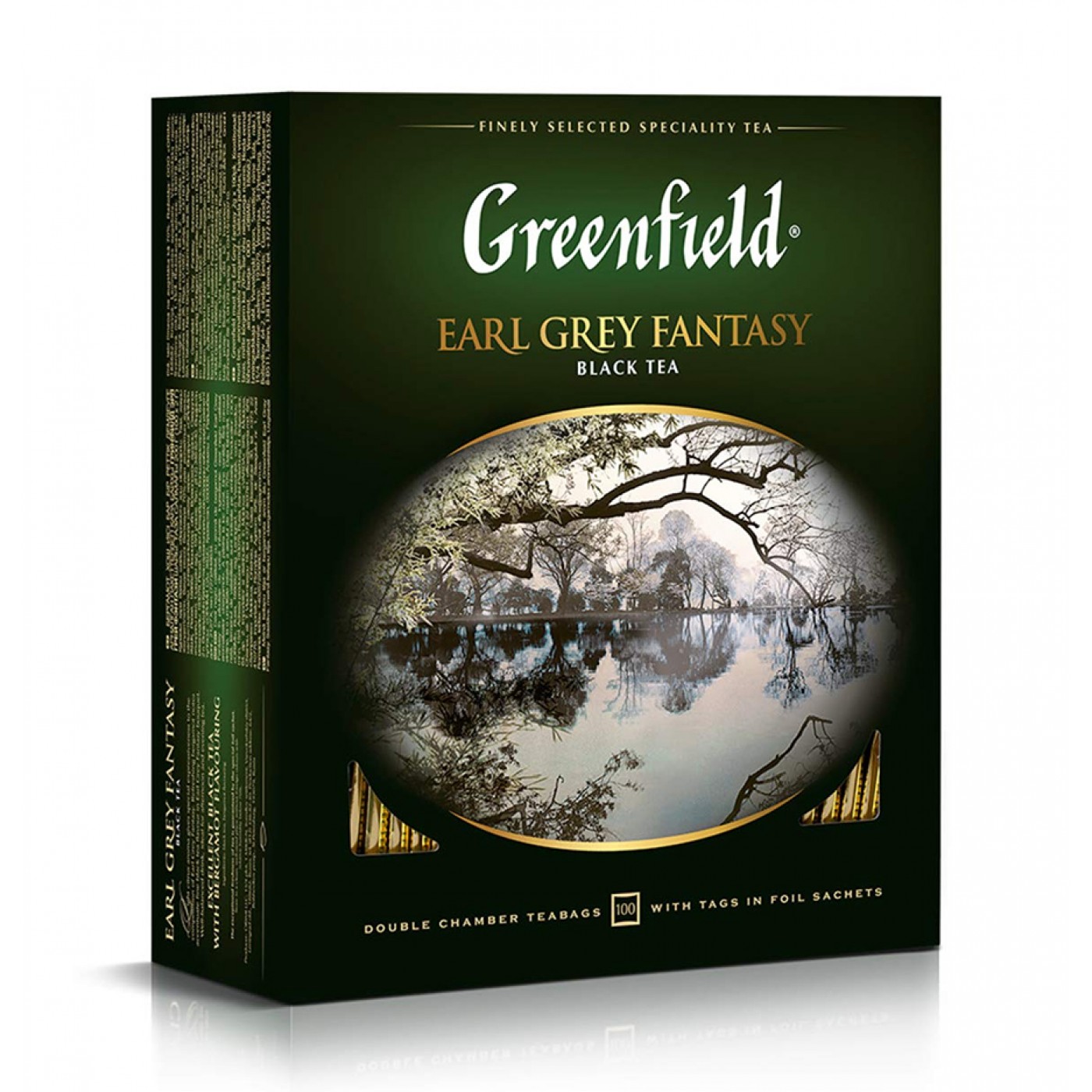 Greenfield Earl Grey 100 x 2 Г Черный Чай С Бергамотом Классический ...