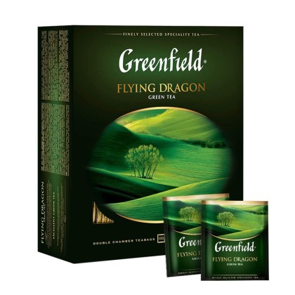 Greenfield Flying Dragon 100 x 2 g Tea Bags
