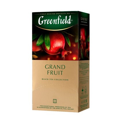 Greenfield Grand Fruit Гранат и Розмарин 25 x 15 г Пакетированный