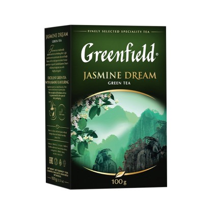 Greenfield Jasmine Dream Natural Aroma Loose Leaf Tea 100 g
