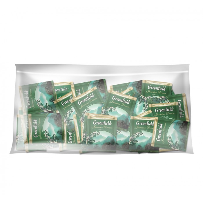 Greenfield Jasmine Dream Natural Aroma 100 x 2 g (Value Pack)