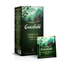 Greenfield Jasmine Dream 25 x 2 g Ceai Pliculețe cu Aromă de Iasomie