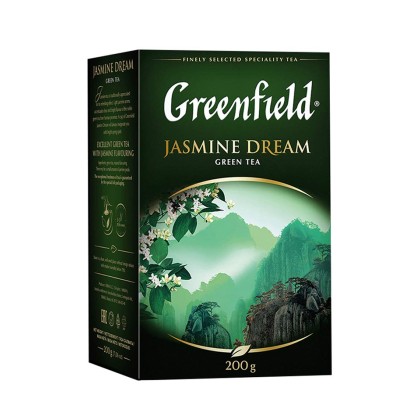 Greenfield Jasmine Dream Aromă de Iasomie 200 g Ceai Infuzie