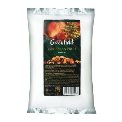 Greenfield Caribbean Fruit 250 g Ceai Fructat Exotic Infuzie