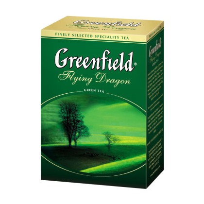 Greenfield Flying Dragon 100 г Экзотический Зеленый Чай Заварной