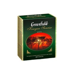 Greenfield Kenyan Sunrise 100 g Ceai Negru Infuzie Intens