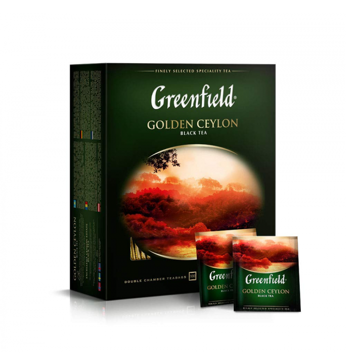 Greenfield Golden Ceylon 100 x 2 g (Soft Pack)