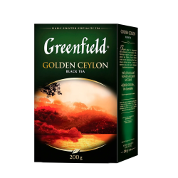 Greenfield Golden Ceylon 200 g Ceai Negru Infuzie
