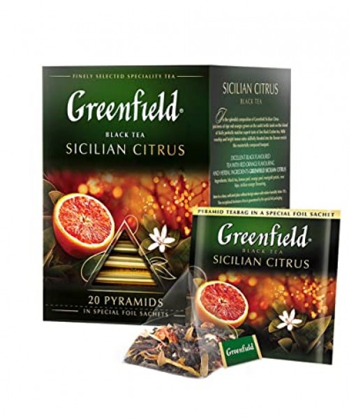 Greenfield Sicilian Citrus Mix of Exotic Flavors 20 x 2 g