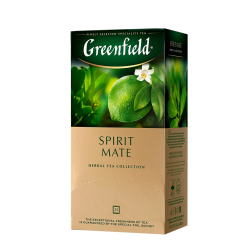 Greenfield Spirit Mate Мате с Пряным Вкусом 25 x 15 г Пакетированный