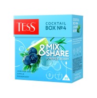 Tess Mix&Share Cocktail Box 4 Oolong Rozmarin Măr Ienupăr 20 p Răcoritor și Sălbatic