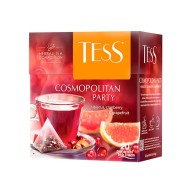 Tess Cosmopolitan Party 20 x 2 g Ceai Fructat Pliculețe Exotic