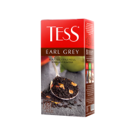 Tess Earl Grey 25 x 1.5 g Ceai Negru Aromat cu Bergamot