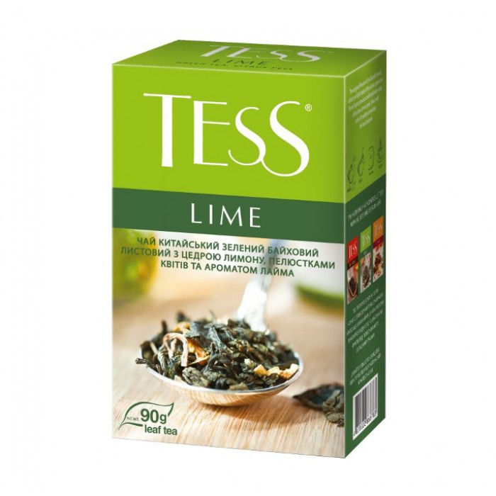 Tess Lime Ceai Verde 100 g