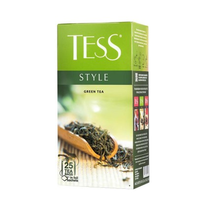 Tess Style 25 x 2 g Ceai Negru Pliculețe Fin și Elegant