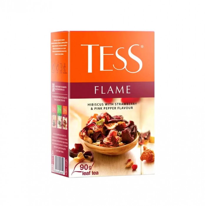 Tess Flame Hibiscus Mere Verbină Căpșună 90 g