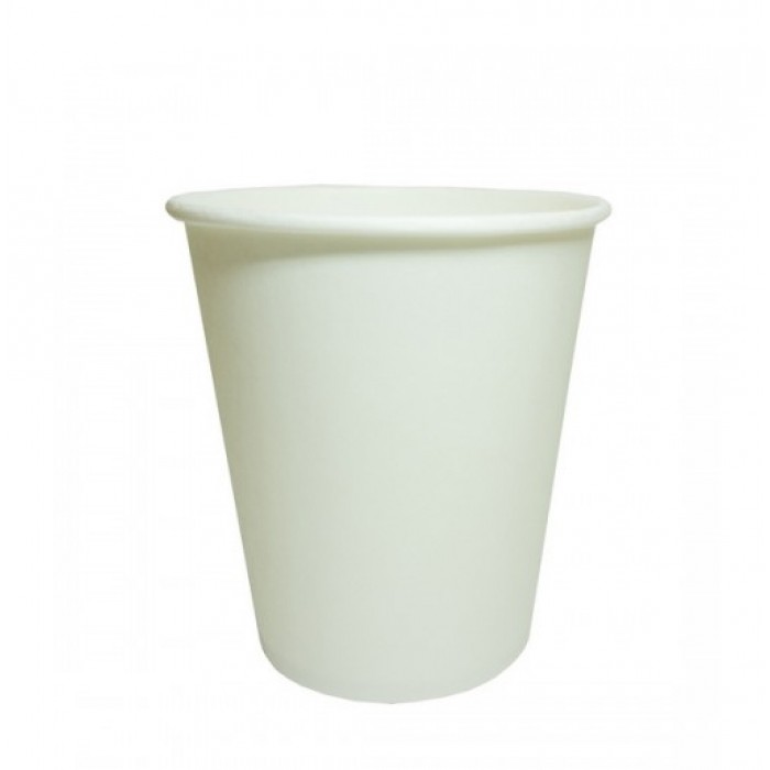Cartoon Cup 250 ml White Cappuccino (Box 50 pcs)