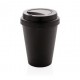 Cup Lids D-70 mm Paper Cups 166-170 ml Black 100 pcs
