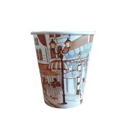 Pahar Carton City Americano 166 ml - Set 50 Bucăți
