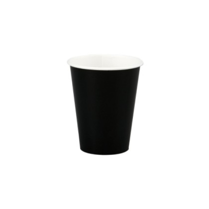 Black Paper Cup 250 ml Stylish Pack 50 pcs
