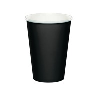 Black Paper Cup 330 ml Durable Pack 50 pcs