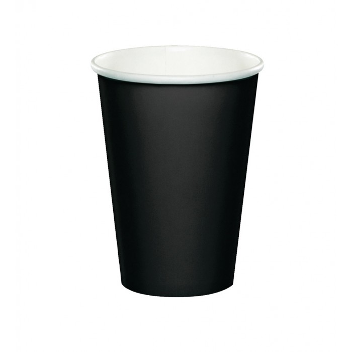 Paper Cup 330 ml Black (Pack 50 pcs)