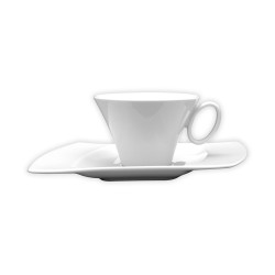 Lubiana Wing Cană cu Farfurie Elegantă 220 ml