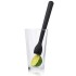 Muddler Pisator Crestat Bar Cocktail 22 cm Negru Plastic